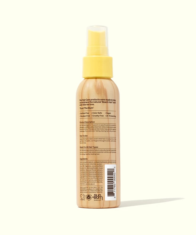 Sun Bum REVITALIZING 3 IN 1 LEAVE IN CONDITIONER