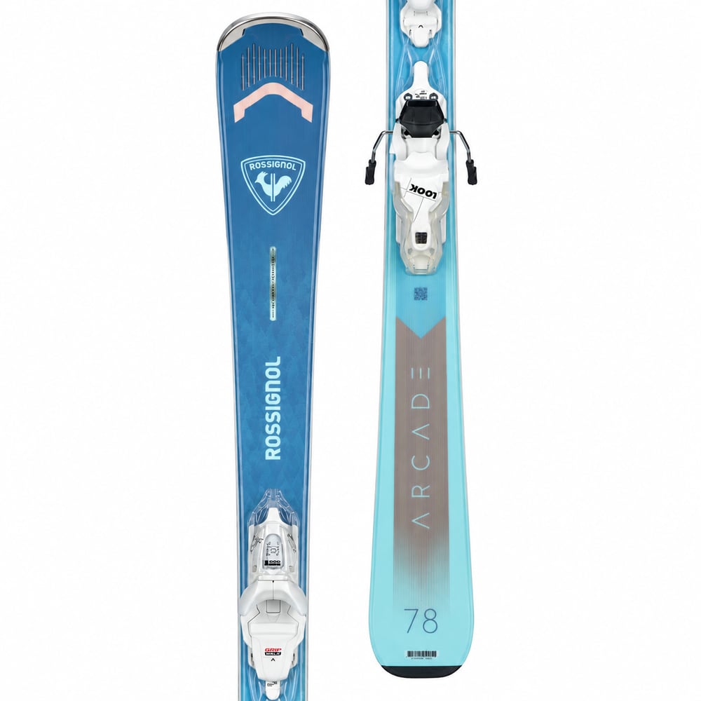 ROSSIGNOL ARCADE 78 WOMEN'S SKIS W/ XPRESS 10 GW BINDINGS