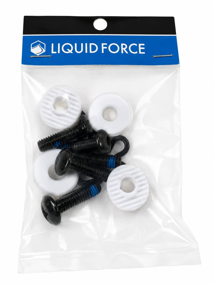 LIQUID FORCE M6 -21mm METRIC BOARD BOLT KIT