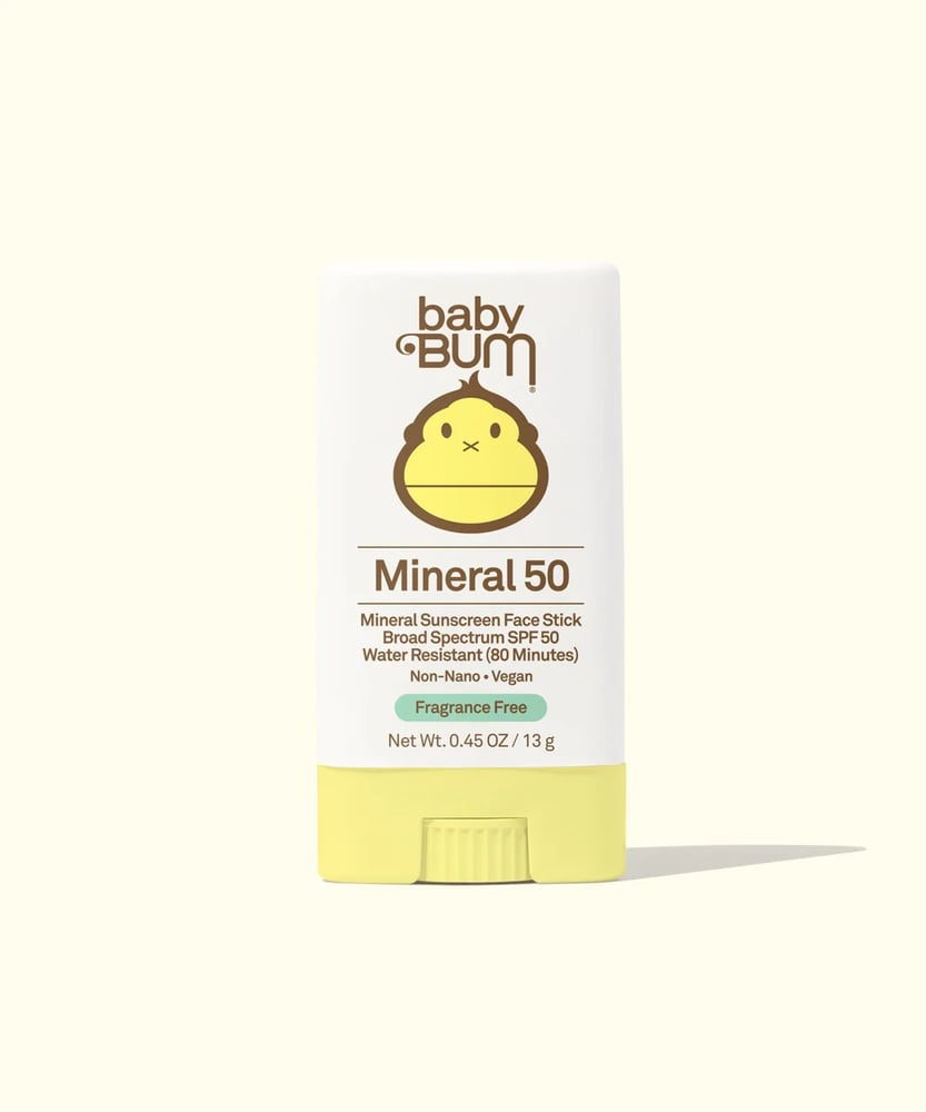 BABY BUM MINERAL SPF 50 SUNSCREEN FACE STICK