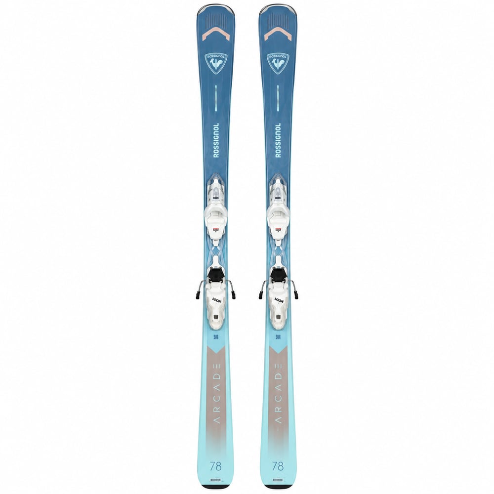 ROSSIGNOL ARCADE 78 WOMEN'S SKIS W/ XPRESS 10 GW BINDINGS