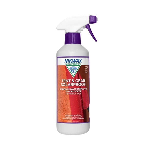 NIXWAX TENT AND GEAR SOLARPROOF SPRAY ON