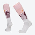 LE' BENT KIDS LIGHT CUSHION SNOWY MOUNTAINS SNOW SOCK