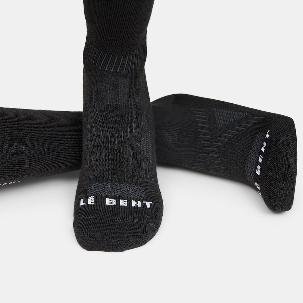 LE' BENT TARGETED CUSHION LOGO SNOW SOCK