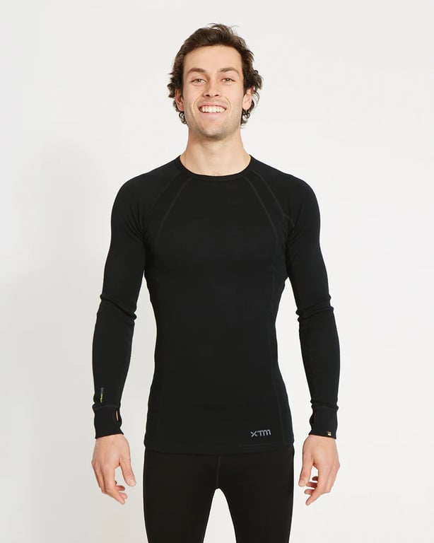 XTM MENS MERINO THERMAL LONG SLEEVE TOP