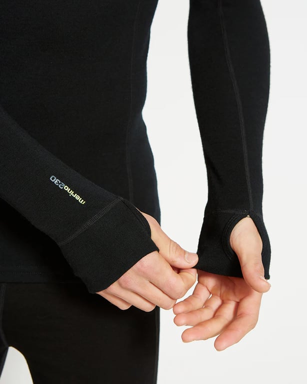XTM MENS MERINO THERMAL LONG SLEEVE TOP