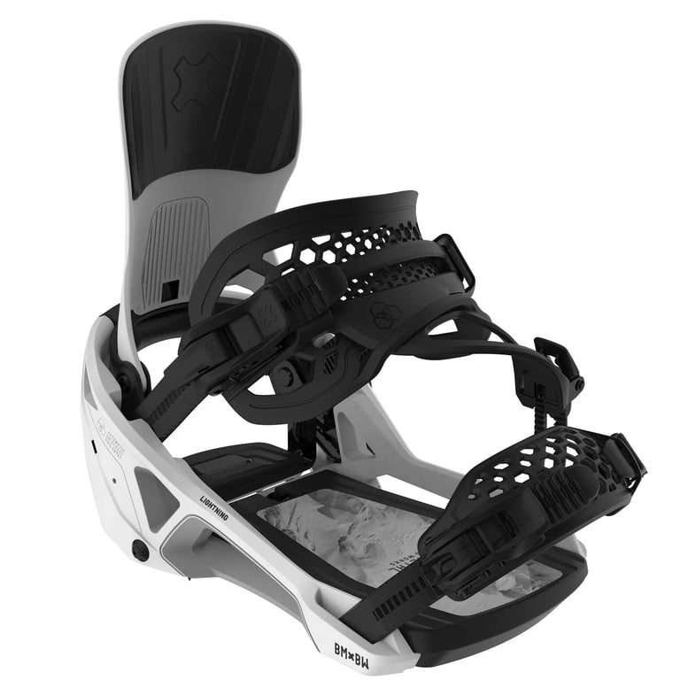 BENT METAL LIGHTNING  SUPERMATIC BINDINGS