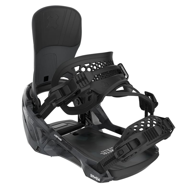 BENT METAL LIGHTNING  SUPERMATIC BINDINGS