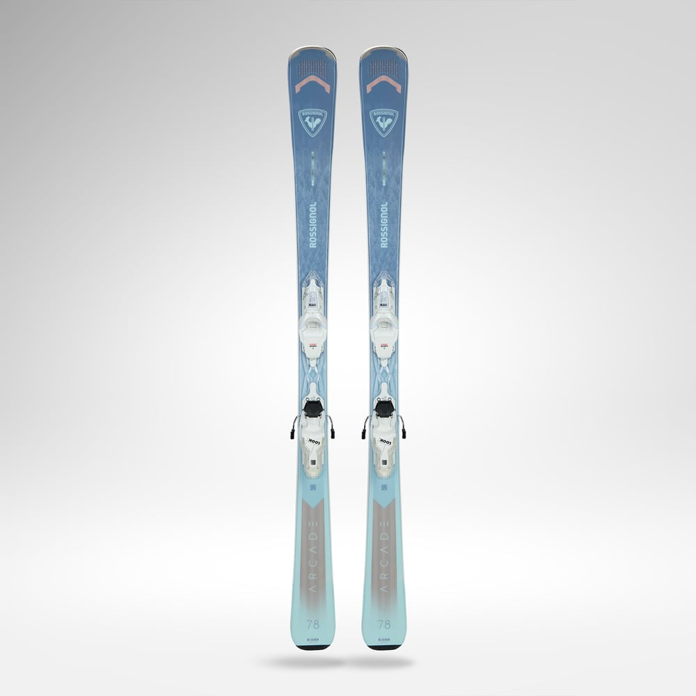 ROSSIGNOL ARCADE 78 WOMEN'S SKIS W/ XPRESS 10 GW BINDINGS