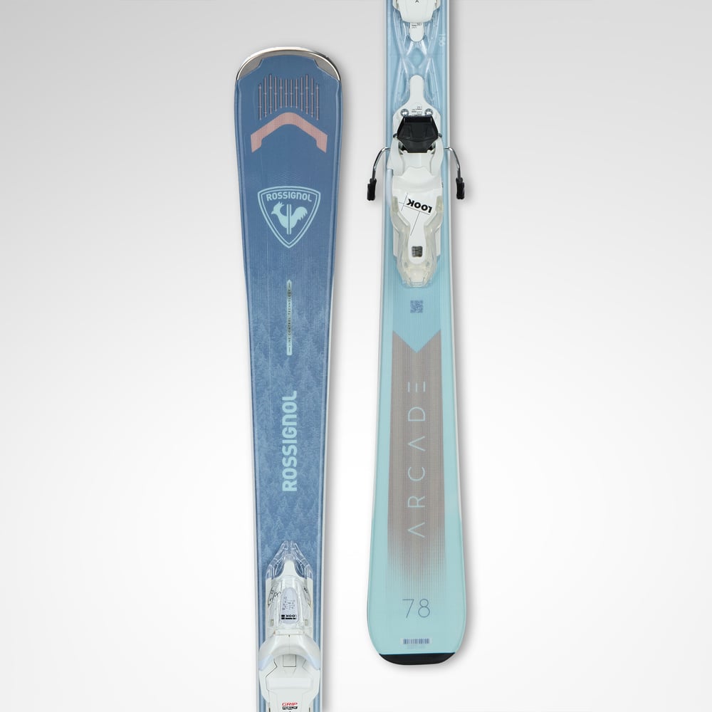 ROSSIGNOL ARCADE 78 WOMEN'S SKIS W/ XPRESS 10 GW BINDINGS