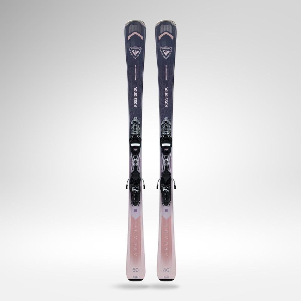 ROSSIGNOL ARCADE 80 WOMEN'S SKIS W/ XPRESS 10 GW BINDINGS