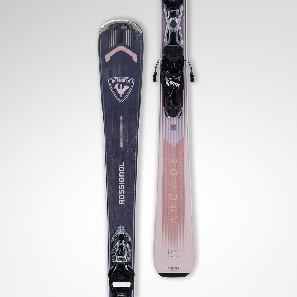ROSSIGNOL ARCADE 80 WOMEN'S SKIS W/ XPRESS 10 GW BINDINGS