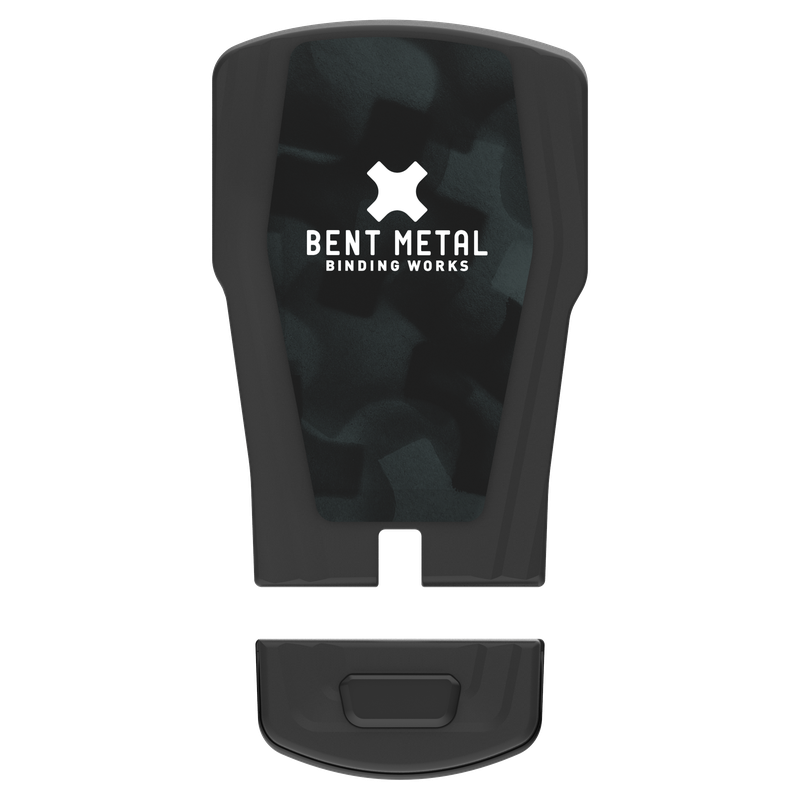 BENT METAL LIGHTNING SUPERMATIC BINDINGS