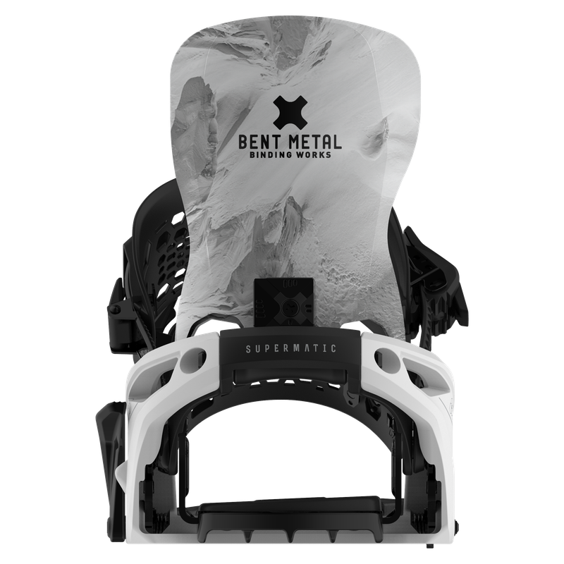BENT METAL LIGHTNING SUPERMATIC BINDINGS
