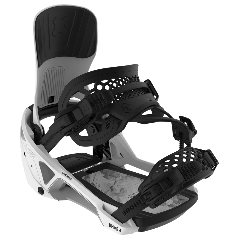 BENT METAL LIGHTNING SUPERMATIC BINDINGS