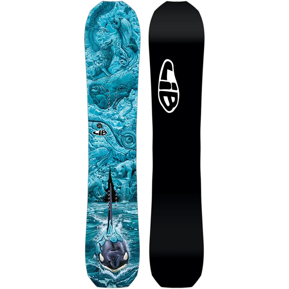 LIB TECH GOLDEN ORCA SNOWBOARD