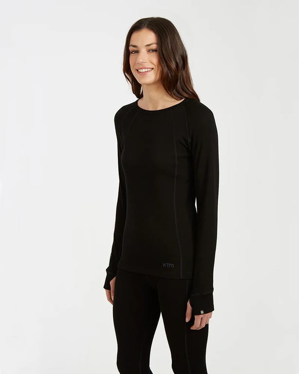 XTM LADIES MERINO BASELAYER LONG SLEEVE TOP THERMALS
