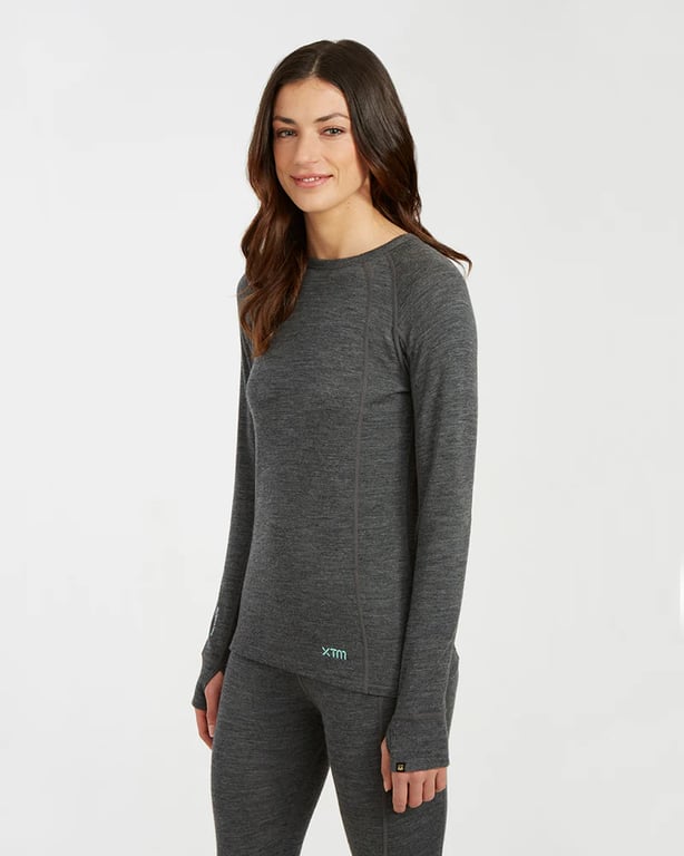 XTM LADIES MERINO BASELAYER LONG SLEEVE TOP THERMALS