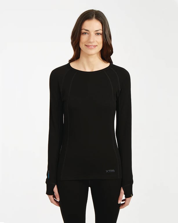XTM LADIES MERINO BASELAYER LONG SLEEVE TOP THERMALS