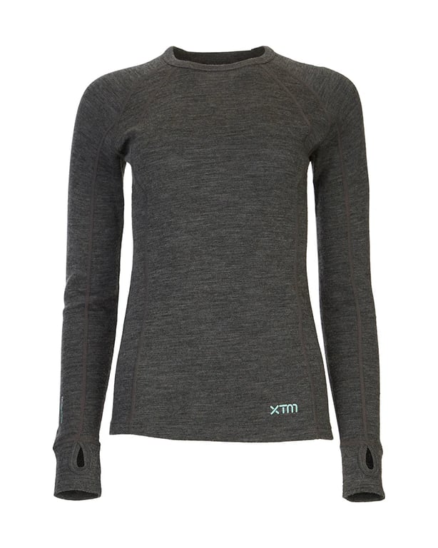 XTM LADIES MERINO BASELAYER LONG SLEEVE TOP THERMALS