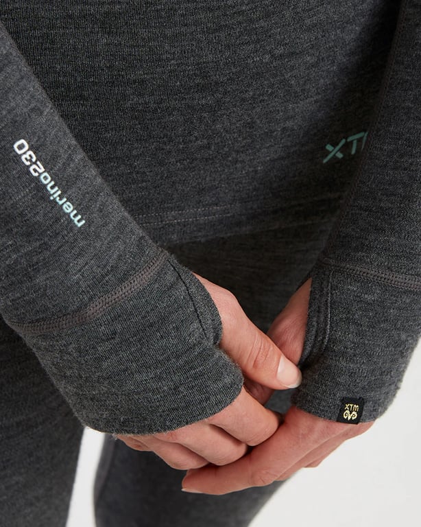 XTM LADIES MERINO BASELAYER LONG SLEEVE TOP THERMALS